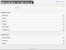 Tablet Screenshot of modernschoolsonline.com